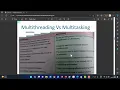 Multithreading Vs Multitasking in Java Multithreading Multitasking comparison in Java