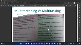 Multithreading Vs Multitasking in Java Multithreading Multitasking comparison in Java