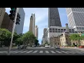 Driving from the Loop to Lincoln Park via Michigan Avenue in Chicago Illinois