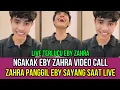 Lagu Ngakak Eby Zahra Video Call, Zahra Panggil Eby Sayang Saat Live!