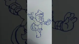 Monkey Pen Art Realistic Animal Sketch