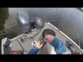 Stingy Lake Nashwauk MN 9-17-2017 Walleye Fishing What a Cold Day