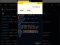 Html marquee Button