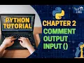 Python for Beginners Mastering Comments Output Functions and Input Functions
