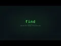 Linux Search Filter Masterclass grep find Pipes Redirection Episode 5