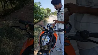 KTM Duke 200 Mileage Test 2023 Model