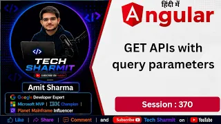 GET APIs with query parameters in Angular HttpClient API in Angular Angular Tutorial Ep-370