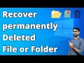 How to Recover Deleted Files And Folders From PC Windows 7 for free without software in PC