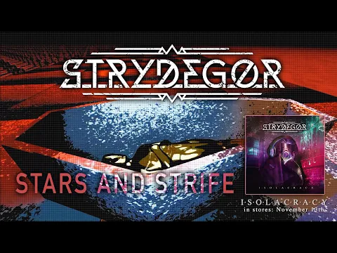 STRYDEGOR - Stars and Strife (officiële songtekstvideo)