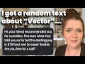 Are Texts From Vector Marketing Legit