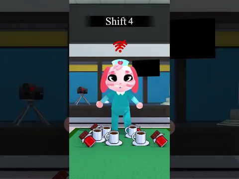 Cute BACON'S GIRL is AFK - Help her to SAVE BACON from ANOMALIES! Animal Hospital ROBLOX Animation