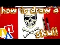 How To Draw A Realistic Skull And Crossbones