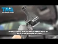 How to Replace Front Bumper Bracket 2012-2018 Nissan Altima