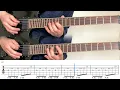 Blinded / As I Lay Dying (screen TAB | Guitar Lesson)