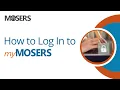 How to Log In to myMOSERS