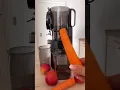 Download Lagu Freshly squeezed carrot apple juice with AMZCHEF SJ-036 Automatic Cold Press Juicer.