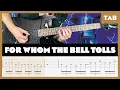 Download Lagu Metallica - For Whom the Bell Tolls - Guitar Tab | Lesson | Cover | Tutorial