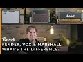 Download Lagu Fender vs Vox vs Marshall: What's the Difference? | Reverb Tone Report