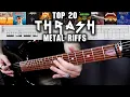 Download Lagu TOP 20 THRASH METAL RIFFS | With Tabs