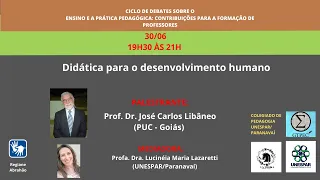 DIDÁTICA PARA O DESENVOLVIMENTO HUMANO - LIBÂNEO