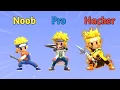 Noob Vs Pro Vs Hacker - Kunai Master