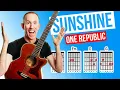 Lagu Sunshine ★ One Republic ★ Acoustic Guitar Lesson [with PDF]