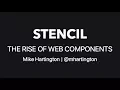 AngularNYC - StencilJS and Universal Components