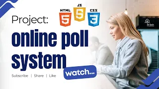 Online Student Poll Using HTML CSS JavaScript PHP Complete Web Development Tutorial