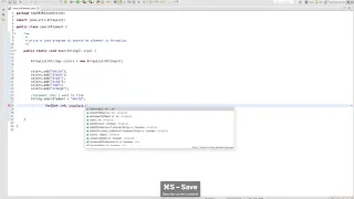 How to search Element in ArrayList Java