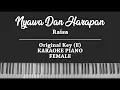 Download Lagu Nyawa Dan Harapan - Raisa (FEMALE KARAOKE PIANO COVER)