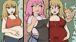 Lara s Weight Gain Comic Dub