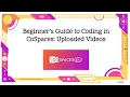 Beginner s Guide to Coding in CoSpaces Uploaded s