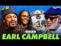 Marshawn Lynch and Earl Campbell on Texas Roots Jim Brown Old School RB Mentality