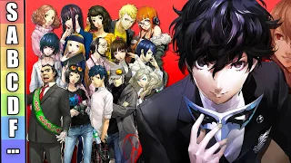 PERSONA 5 ROYAL EVERY CONFIDANT RANKED