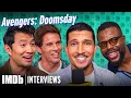 The AVENGERS DOOMSDAY Cast Couldn t Stop Geeking Out on Set