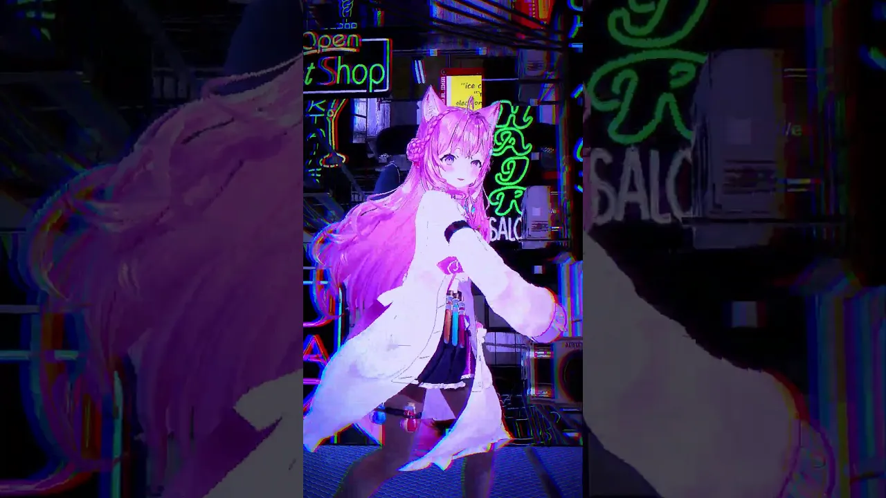 【声付き】流行りのエフェクトダンス踊ってみた #shorts #varkshorts 【博衣こより/hololive】