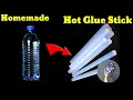 How to make homemade glue gun stick making at home with hot glue gun stick