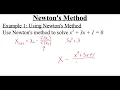 5 5 6 Newton s Method