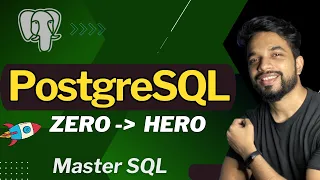 Master POSTGRESQL in ONE Beginner to Advanced Course For Beginners in Hindi MPrashant