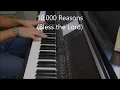 10,000 Reasons (Bless the Lord) - piano instrumental cover with lyrics