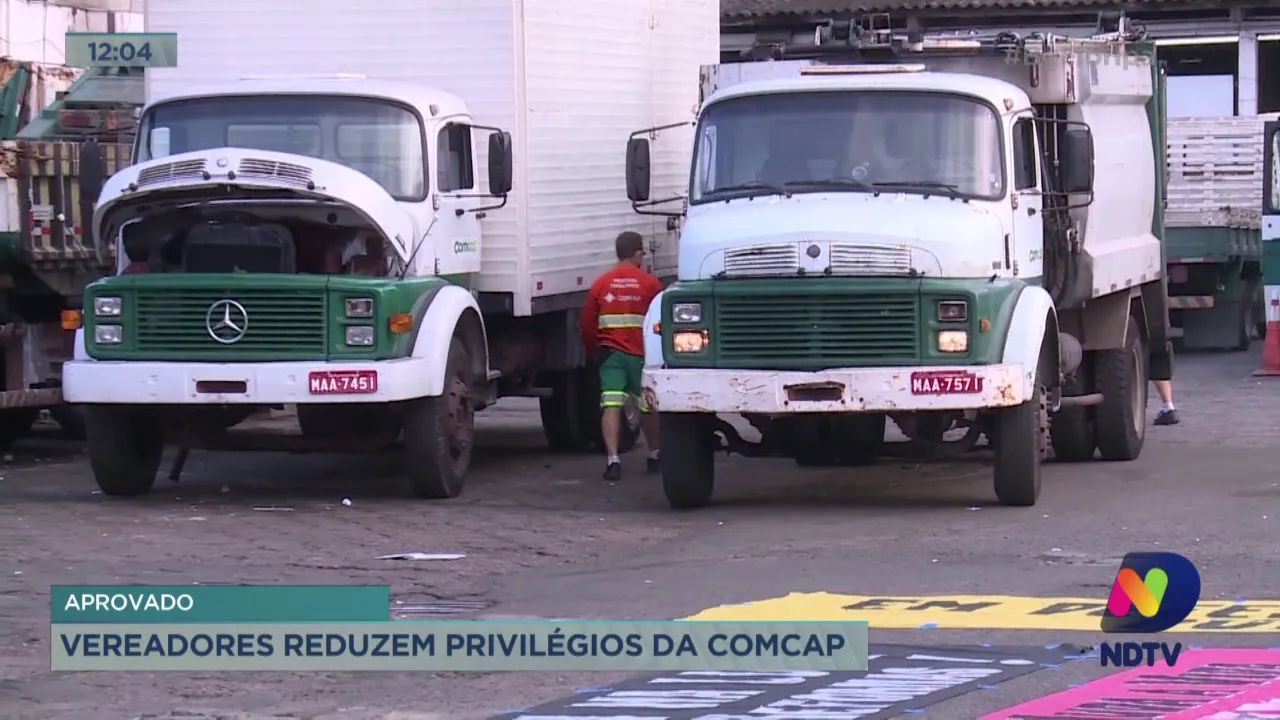 Vereadores reduzem privilégios da Comcap