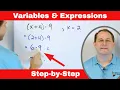 What are Variables Expressions in Math Step-by-Step