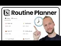 Your PERFECT Notion Daily Routine Planner Tutorial Free Template