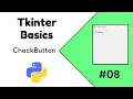 Python Tkinter Tutorial How to create a CHECKBUTTON using TKINTER