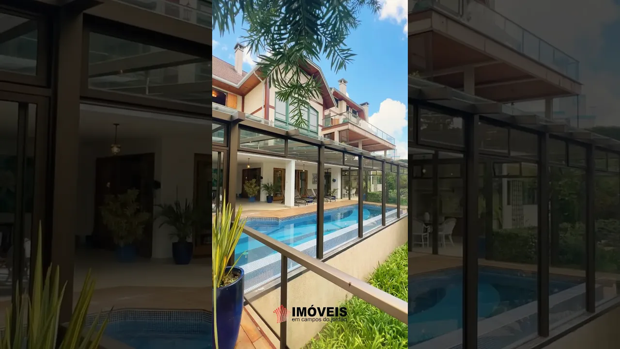 Video do Imóvel: Casa com 7 dormitórios à venda, 1070 m² por R$ 13.000.000 - Fonte Simão - Campos do Jordão/SP