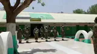 شاهد عزف السلام الجمهوري للجنرال شمس الدين الكباشي 