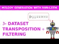 Preprocessing Song Dataset for Melody Generation pt 1