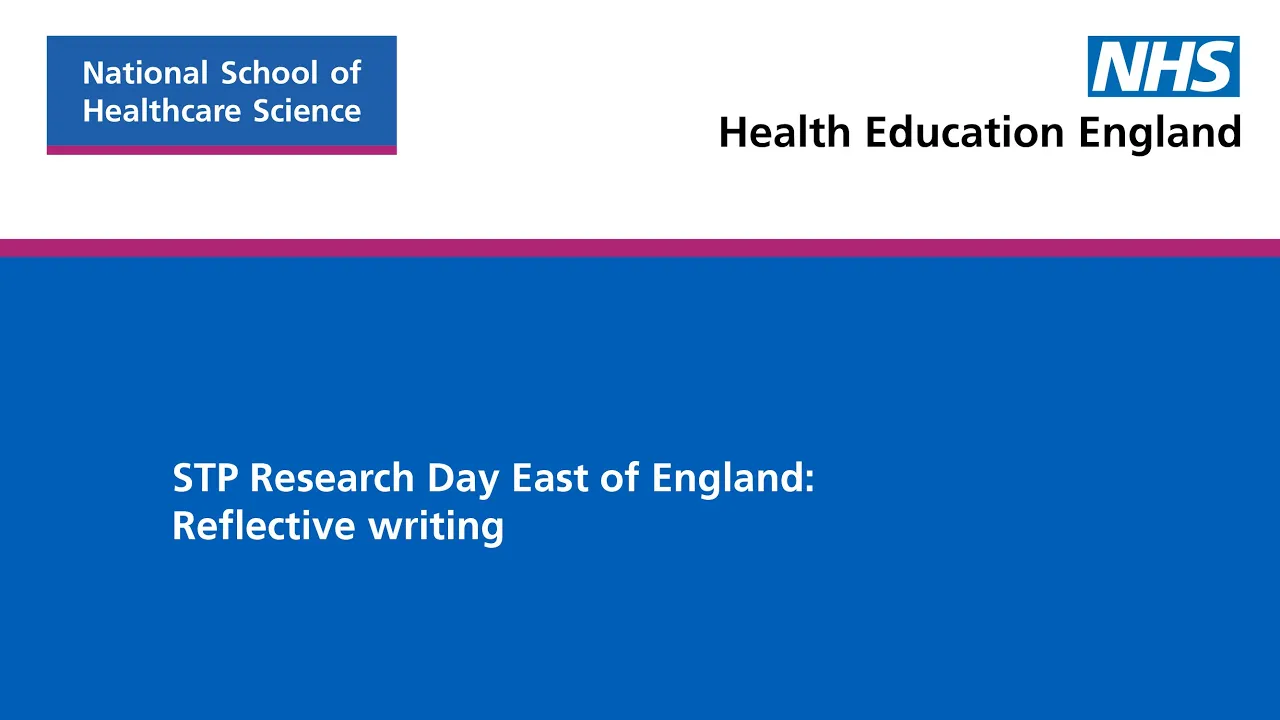 STP Research Day East of England: Reflective writing