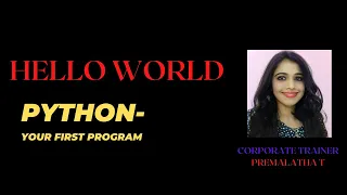 Python Tutorial Hello World in Python How to start with Jupyter Notebook First Program