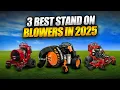 These Stand On Blowers Save Hours of Work